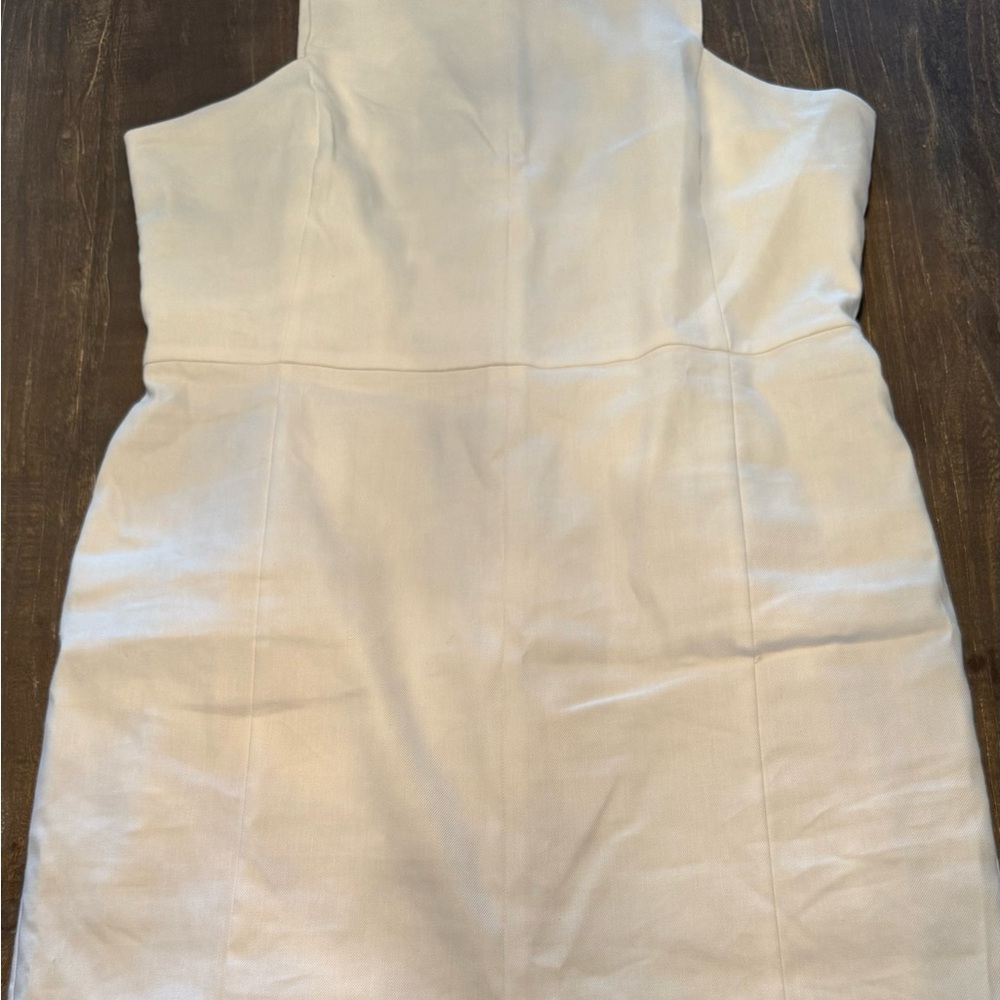 Ann Taylor Elegant sheath dress in white
